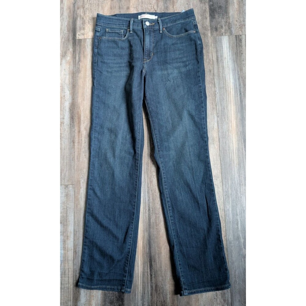 Signature by Levi Strauss & Co. Women's Mid-Rise Straight Leg Jeans 8M  29X31